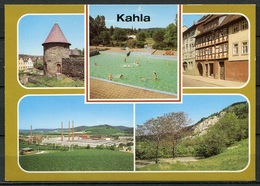 (0546) Kahla/ Mehrbildkarte - N. Gel. - DDR - Bild Und Heimat  01 10 0266/03  320920/87 - Kahla