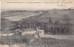 SAINT GERMAIN LAVAL, Tissage Peuvergne Et Chateau De Virieux, Ecrite - Saint Germain Laval