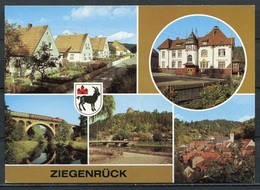 (0556) Ziegenrück/ Mehrbildkarte - N. Gel. - DDR - Bild Und Heimat  01 10 0275/08  301224/88 - Ziegenrück