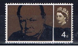 GB Großbritannien 1965 Mi 384 Mnh Churchill - Unused Stamps