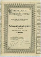 Distillerie De Croisset Rouen, 1881 - Landbouw