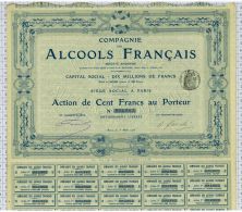 Cie Des Alcools Français - Agriculture