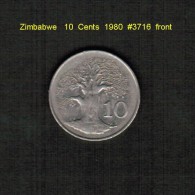 ZIMBABWE    10  CENTS  1980  (KM # 3) - Zimbabwe