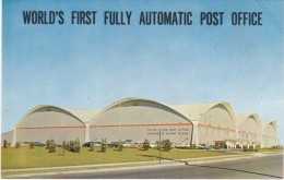 Providence RI Rhode Island, First Fully-automated Post Office, Autos, C1950s Vintage Postcard - Providence