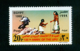 EGYPT / 1999 / UPU / EGYPTOLOGY / ANCIENT EGYPTIAN MASSENGER / MNH / VF - Nuevos