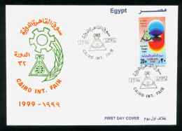 EGYPT / 1999 / CAIRO INTL. FAIR / FDC - Brieven En Documenten