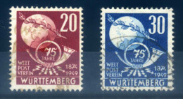 GERMANY WURTTEMBERG - 1949 UPU - Württemberg