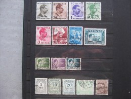 Timbres Roumanie : Roi Et Timbres Taxe 1940 - 1948 - Gebraucht