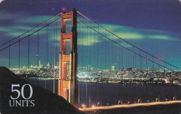 Norway, PPC 01-B04, Golden Gate, Bridge, Hvid, N.v.hj, 2 Lines, 2 Scans. + Other Countries. Exp : 12/97 - Norvège