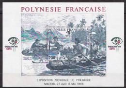 Polynésie - 1984 - " Espana  84 " - Bloc N° 9-  Neuf ** - MNH - Blocks & Kleinbögen