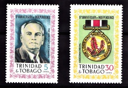 Trinidad & Tobago, 1971, SG 397 - 398, MNH - Trindad & Tobago (1962-...)