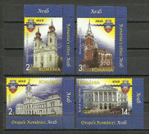 Romania 2014 / Romania's Cities - ARAD - Unused Stamps