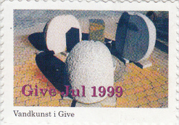 Denemarken Kerstvignetten Give Y´s Mens Club 1999 4.00 DKK* - Local Post Stamps