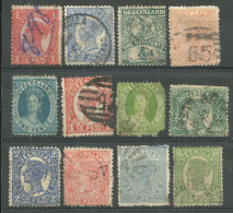 Divers L'Australie Oblitérérs QUEENSLAND - Used Stamps