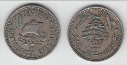 **** LIBAN - LEBANON - 10 PIASTRES 1961 **** EN ACHAT IMMEDIAT !!! - Lebanon