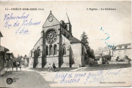 60. Précy Sur Oise. L'église, Le Chateau - Précy-sur-Oise