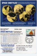 Space Shuttles ! Repro Pièces De Monnaies + Fac Similé Timbre  (63446) - Monete (rappresentazioni)