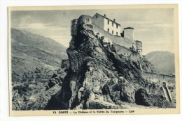 CORTE. - Le Château Et La Vallée Du Tavignano - Corte