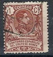 Guinea U 059 (o) Alfonso XIII. 1909 - Guinea Española