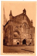 CP, 79, AIRVAULT, Eglise Abbatiale Du XIe Siècle, Façade, Vierge - Airvault