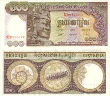 Billet De CAMBODGE De 100 Riels   Pick 8c. - Cambodge