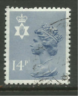 NORTHERN IRELAND GB 1981 14p Grey Blue Used Machin Stamp SG NI 38.. ( B544 ) - Irlande Du Nord