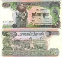 Billet De CAMBODGE De 500 Riels   Pick 16b. - Cambodia