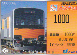 JAPON / TITRE DE TRANSPORT TOKYO / - Eisenbahnen
