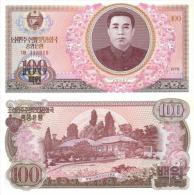 Billet De COREE Du NORD De 100 Won   Pick 22. - Korea (Nord-)