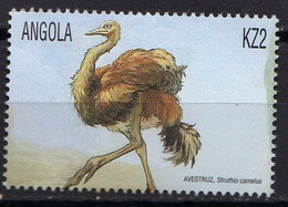 Autruche - Angola 2000 + Tanzanie - Straussen- Und Laufvögel