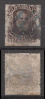 Brazil 1877 Dom Pedro 260R Mi# 44 LEGENDA ABN Used - Oblitérés