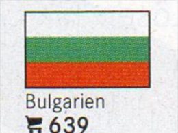 Set 6 Flaggen-Sticker Bulgarien In Farbe 7€ Zur Kennzeichnung Von Alben + Sammlungen Firma LINDNER #639 Flag Of BULGARIA - Accessori