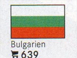 Set 6 Flaggen-Sticker Bulgarien In Farbe 7€ Zur Kennzeichnung Von Alben + Sammlungen Firma LINDNER #639 Flag Of BULGARIA - Accessoires