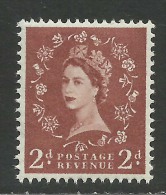 GB 1958 QE2 2d Wilding Wmk 179 Umm SG 573.... ( M934 ) - Unused Stamps