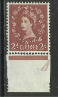 GB 1958 QE2 2d Wilding Wmk 179 Umm SG 573.... ( M358 ) - Unused Stamps