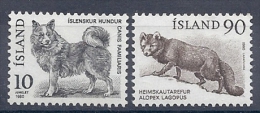 140010448  ISLANDA  YVERT  Nº  503/4  **/MNH - Unused Stamps