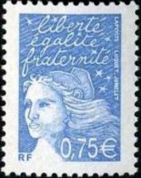 France Marianne Du 14 Juillet N° 3572 ** Luquet Le 0.75 Bleu Ciel - 1997-2004 Marianne Of July 14th