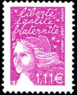 France Marianne Du 14 Juillet N° 3574 ** Luquet Le 1.11 Lilas - 1997-2004 Marianne Of July 14th