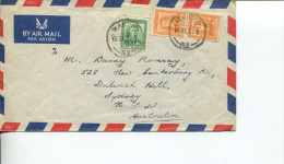 (565) New Zealand To Australia Cover - 1950´s - Storia Postale