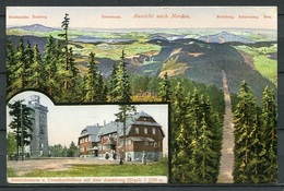 (0613) Aussichtsturm U. Unterkunftshaus Auf Dem Auersberg (Erzgeb.) 1020 M. - No. 2417 - Beschrieben - Auersberg