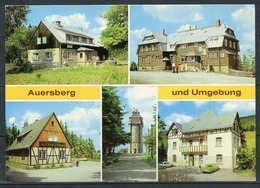 (0621) Auersberg Und Umgebung/ Mehrbildkarte - Gel. 1986 - DDR - Bild Und Heimat   A1/716/83   01 14 0400 - Auersberg