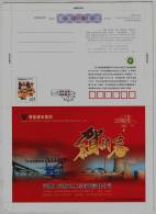 Port Crane,Nuclear Power Station,CN 09 Shandong Atomic Energy Engineering Company Advertising Pre-stamped Letter Card - Atom