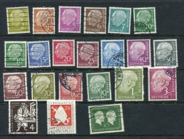 Germany 1954 Accumulation Used - Other & Unclassified