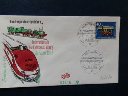 39/634    FDC.  ALLEMAGNE - Busses