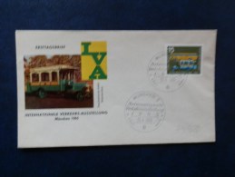 39/638   FDC.  ALLEMAGNE - Bus