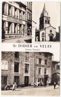 SAINT DIDIER EN VELAY - Vues Multiples - La Poste, Café Auberge, L' Eglise    (63492) - Saint Didier En Velay