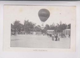 CPA PARIS, PORTE MAILLOT  AVEC  MONTGOLFIERE - Montgolfières