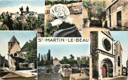 SAINT MARTIN LE BEAU CARTE MULTIVUES - Otros & Sin Clasificación