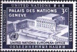 ONU UNO NEW YORK ** MNH Poste  25 Palais Des Nations Unies Genève (CV 12,25 €) - Neufs