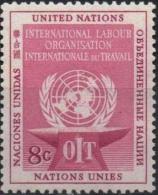 ONU UNO NEW YORK ** MNH Poste  28  Organisation Travail Labour OIT ILO (CV 12,25 €) - Unused Stamps